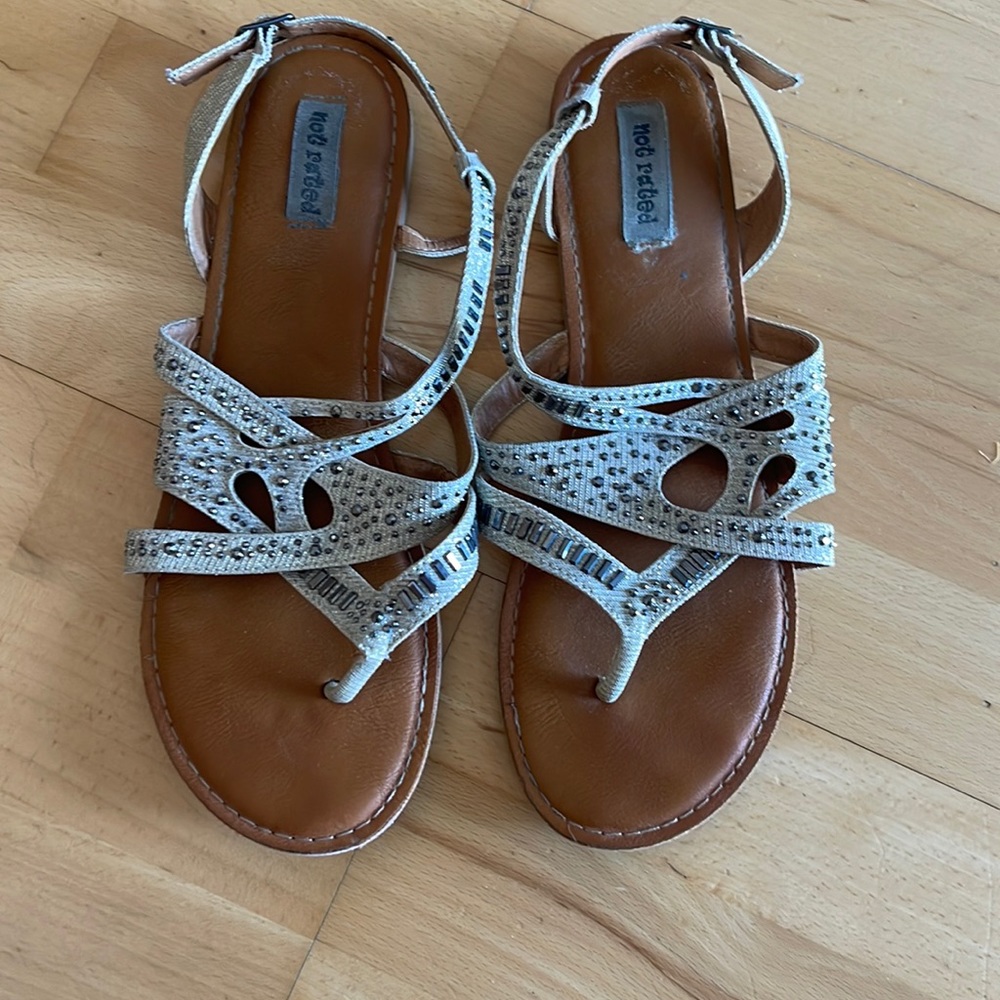 Not Rated sparkly sandals